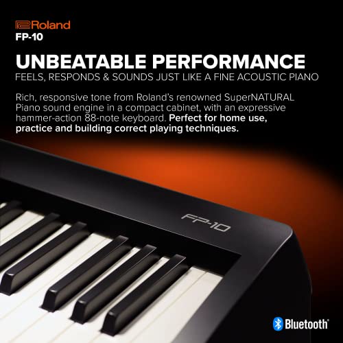 Alegre Ópera No hagas Roland FP-10: el nuevo piano digital para principiantes de la serie FP